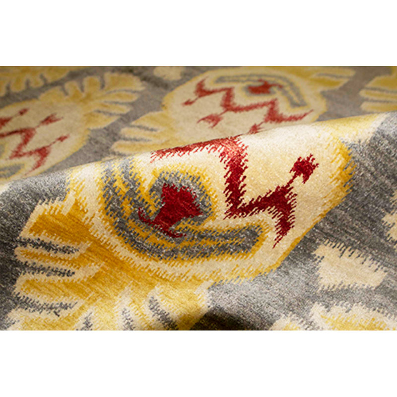 Wool Ikat Area Rug