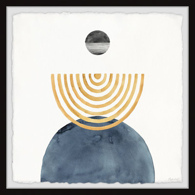 «Radio Waves Travel», reproduction encadrée