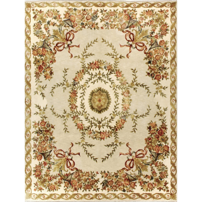 Elegance Oriental Area Rug, Rectangle 6' x 9'