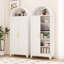 Armoire-penderie moderne en métal avec tablettes réglables-1986343646