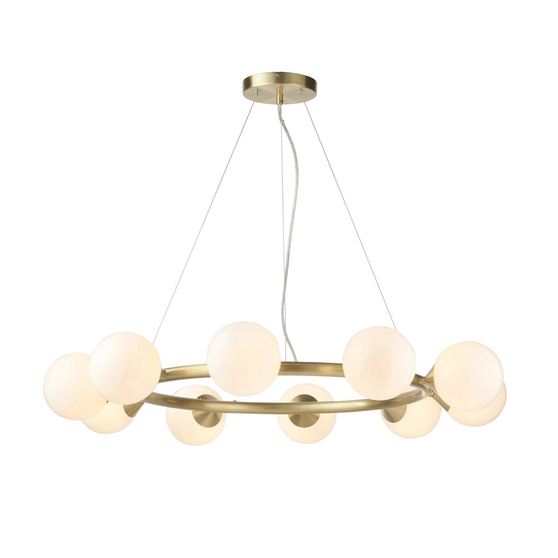 Bendeguz 10 - Light Waggon Wheel Chandelier
