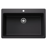 Liven SILGRANIT 33" L x 22" W Drop-In/Undermount Kitchen Sink
