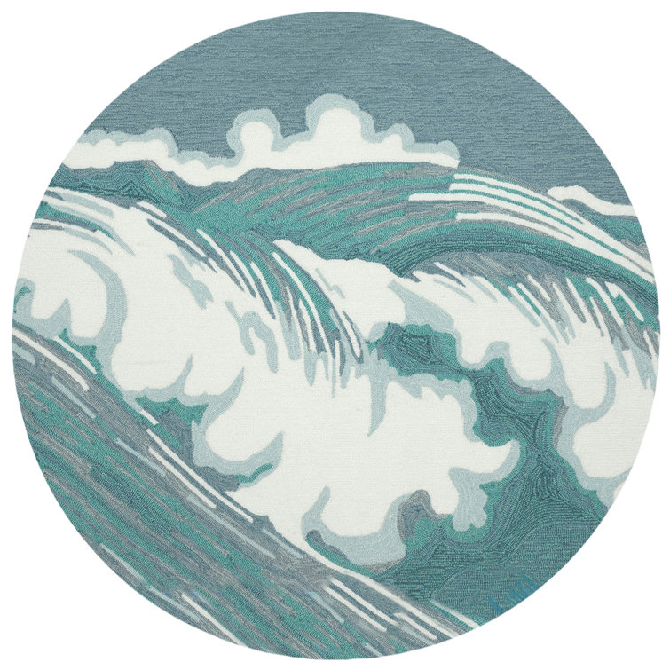 Andreona Hand Tufted Abstract Indoor / Outdoor Rug