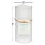 Mikasa Wavy Top LED Unscented Wavy Top Wax LED Candle