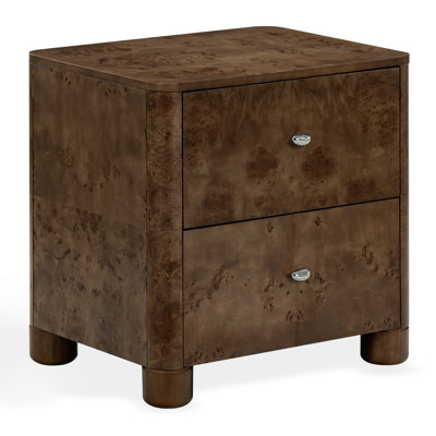 Josephina Burl Wood Nightstand