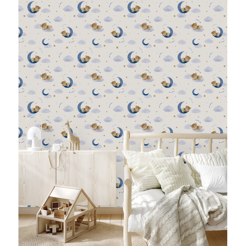 Carreau de papier peint l 25 po, L 2,09 pi x L 10,42 pi