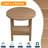 Sweetgrove Oversize 17.5'' Plastic/Resin Outdoor Side Table-25002292