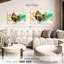 Ensemble de coqs sur toile 3 pièces-1267709109