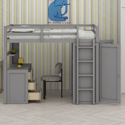Loft Bed With Drawers