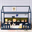 Lit simple avec lumière DEL, bibliothèque de rangement et garde-corps, lit en bois pour enfants-1753356041