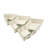 Spode Christmas Tree 3 Pc Dip Bowl Set