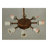 Alphonsa Acrylic Semi Flush Mount
