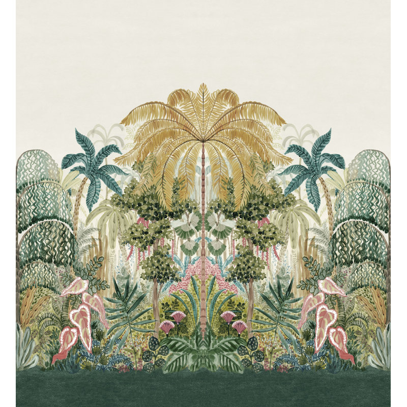 Tropical Banner 3m x 68.5cm Matte Wallpaper Mural