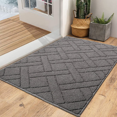 Tapis d'entrée / extérieur antidérapant Florine