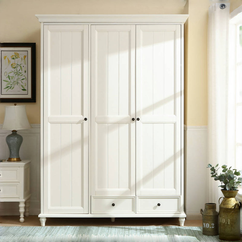 Garde-robe classique de luxe à lumière de style américain