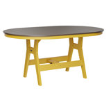 Harbor Outdoor Oval Bar Table