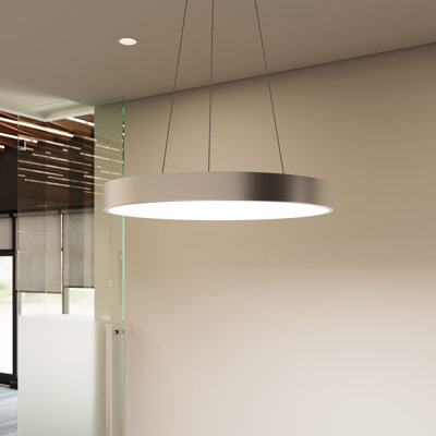 Servare 1 - Light Chrome LED Single Pendant