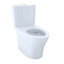 Toilette allongée deux pièces à double chasse Aquia® IV avec siège Cefiontect (siège inclus)