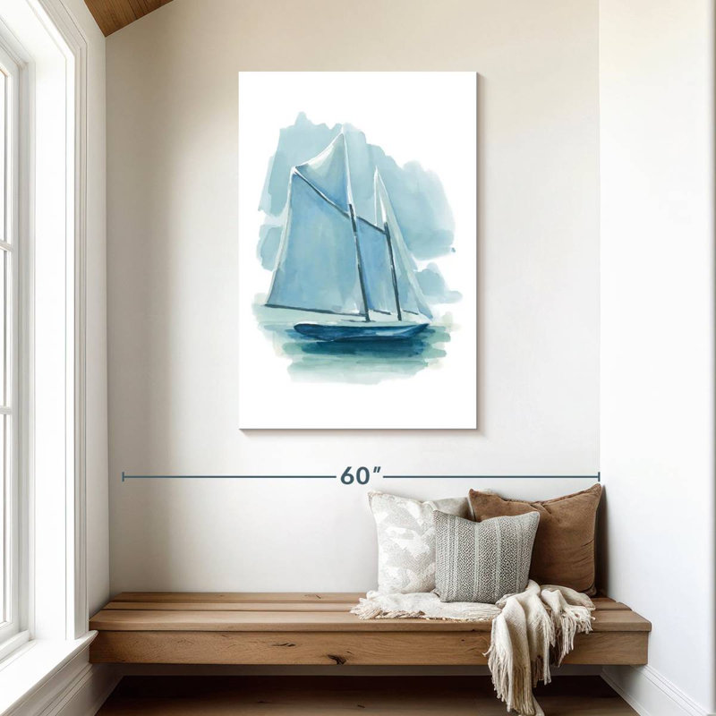Boston Bluenose I, 45" H x 30" W