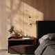 Pitch Single Light Dimmable Plug-in Swing Arm Sconce