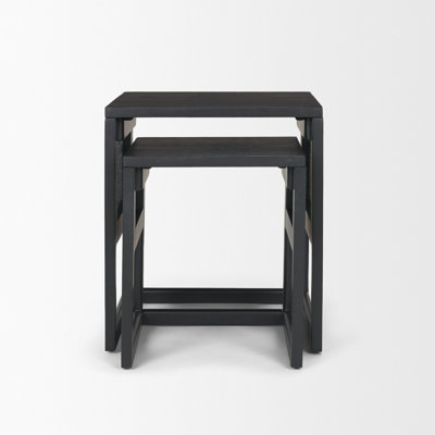 Cinna Solid Wood Nesting End Table