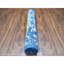 3'x4'9" Blue Densely Woven Peshawar Mahal Design Wool Hand Knotted Rug 1141464D047A424CBDE5CAD32FE88DF1