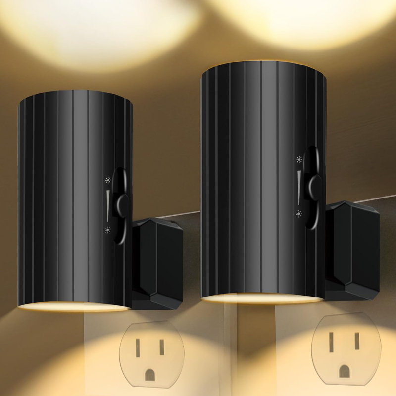 LED Plug In Night Light Dusk To Dawn Light Sensor