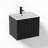 24" Wall Mounted Bathroom Vanity With Sink Top, Bathroom Sink Faucet And Drain, Floating Cabinet-835171873
