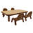 Toddler Kids 5 Piece Interactive Table and Chair Set-55866590-55866589