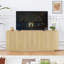 Buffet 4 portes à rayures verticales Ebern Designs-1606387304