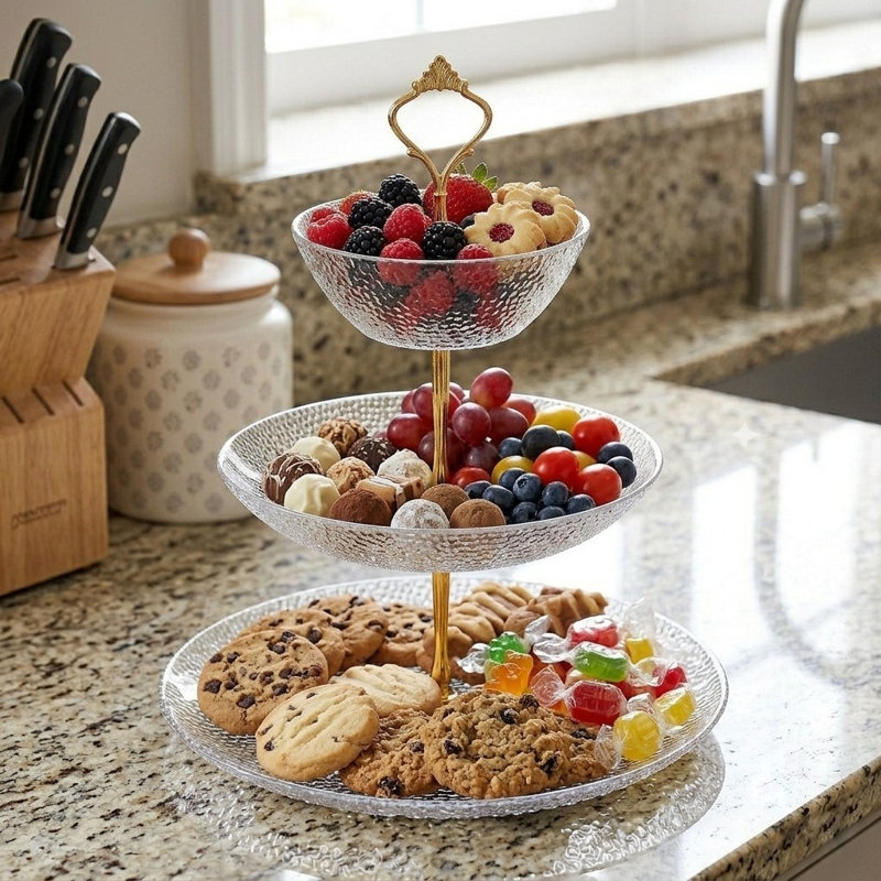 Assiette en verre Emerick