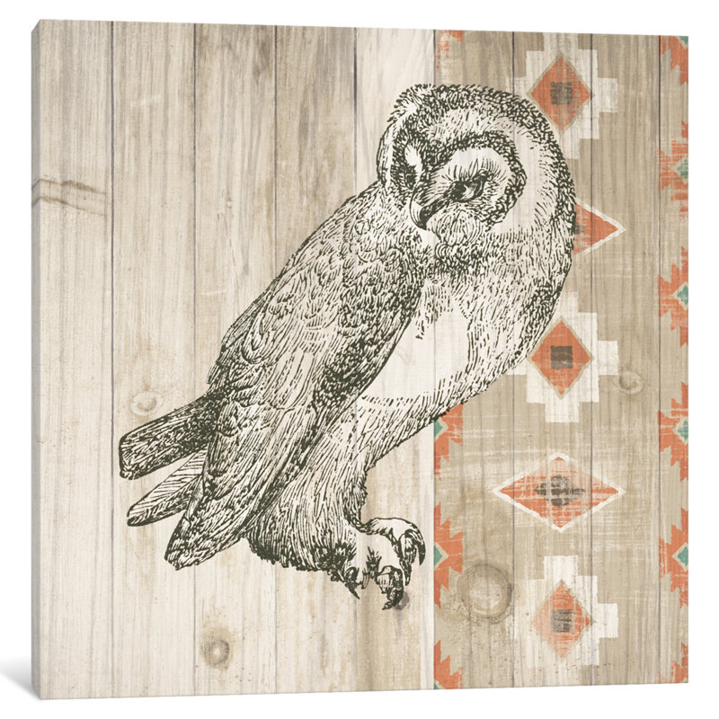 Impression sur toile tendue, "Natural histoire Lodge Southwest I", H 26 po x l 26 po x P 1,5 po, Toile tendue, Pas de tapis