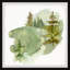 Green Winter - Single Picture Frame Painting-1602589824