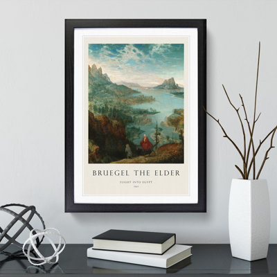 Flight To Egypt by Pieter Bruegel The Elder - Single Picture Frame Print