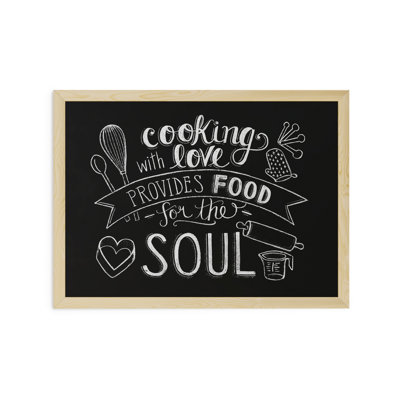 Wall Mounted Chalkboard 23" x 17"