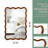 Rectangle Wood Frame Decorative Mirror, Accent Mirror For Bedroom, Bathroom, Living Room, Entryway-1874752183-1874752176