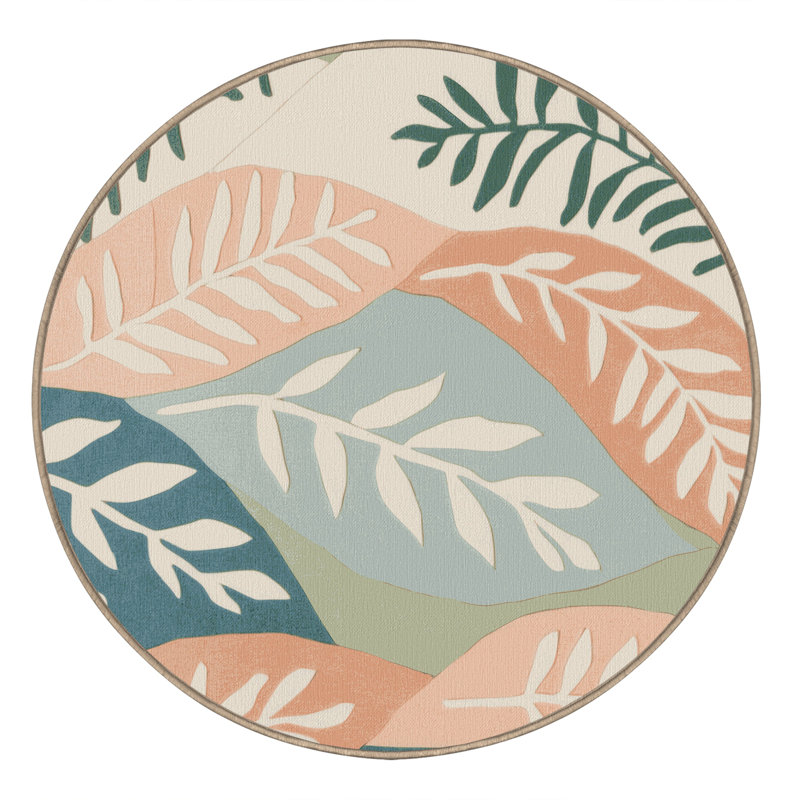 Tapis Wildflower Waltz, Rond 4 pi