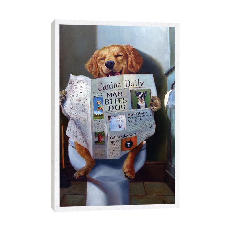 Lucia Heffernan - Wrapped Canvas Print, White Framed Canvas, 66.04 cm H x 45.72 cm W x 1.91 cm D
