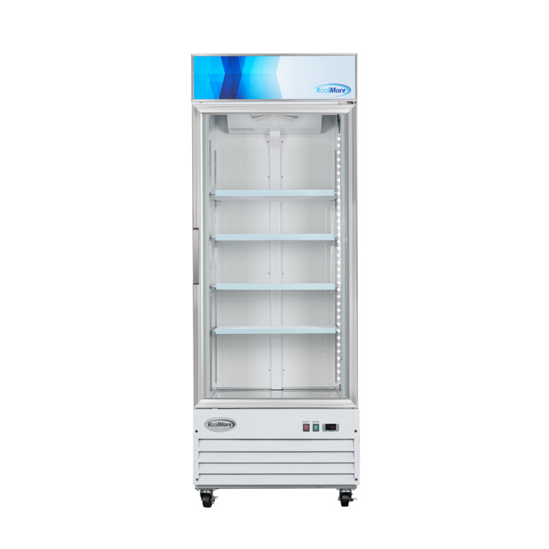 Congélateur de marchandisage commercial 1 porte 31 po. pi. en blanc (MDF-1GD-23C-WH)