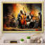 Beira jaune orange Jazz Band - art mural de danse pour le salon-917635399-887826428-887826425