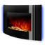 Klarstein 88 cm W Black Electric Fireplace