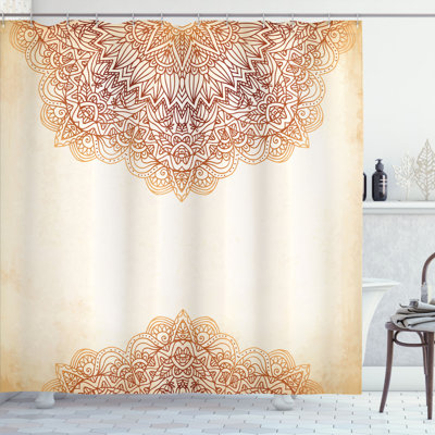Shower Curtain with Hooks Included