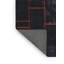 Tapis de zone rouge/noir contemporain-1044994197