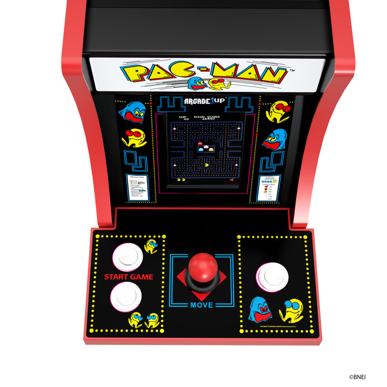 arcade 1 up pacman collectorcade 1 player console