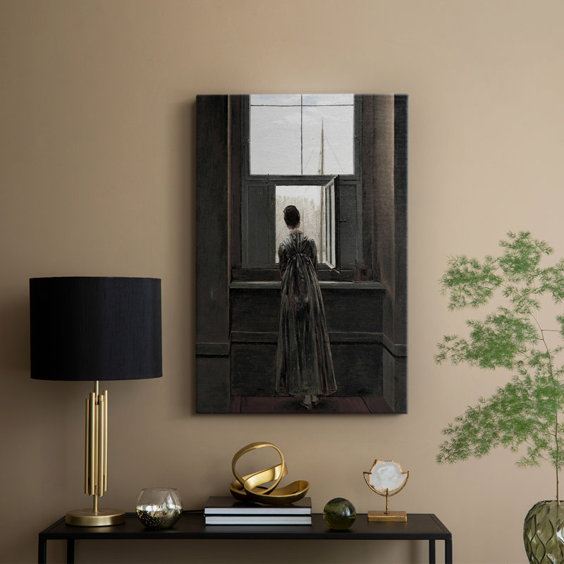 Paysage rétro CCXLII - galerie Cavas, H 36 po x l 24 po