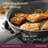 Anolon Accolade Forged Hard Anodized Nonstick Induction Wok With Lid, 13.5 Inch, Moonstone