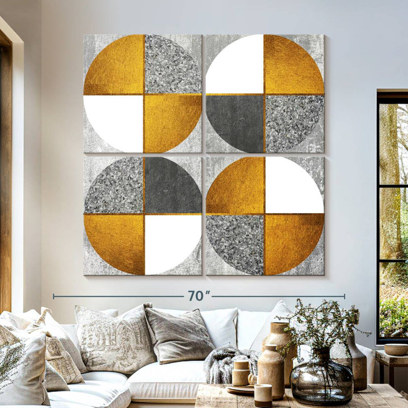 Avery Geometric Circle Quarters