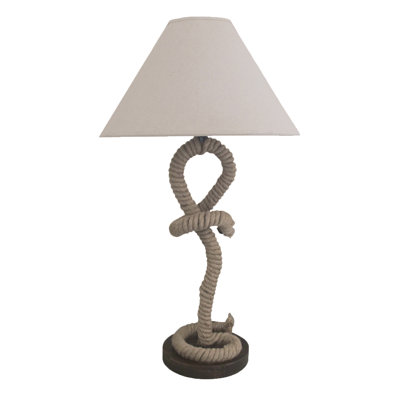 Lampe de table 19 po corde Brummitt