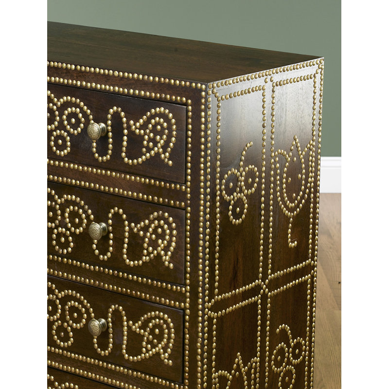 Commode décorative 4 tiroirs Deshonda