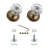 Classic Rosette with Waldorf Door Knob-25841701-29700281